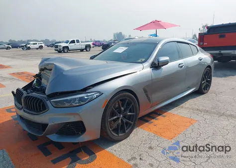 2022 BMW M850I Gtan Coupe xDrive из США, поврежденный, VIN WBAGV8C07NCH98156